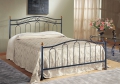 Ginger double bed in handcrafted wrought iron