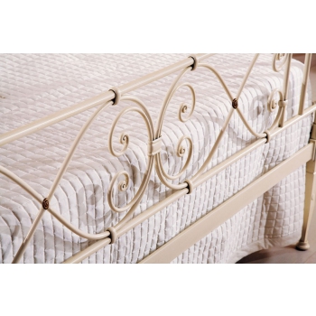 Imperial double bed in wrought iron handcrafted