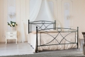 Alice double bed in wrought iron