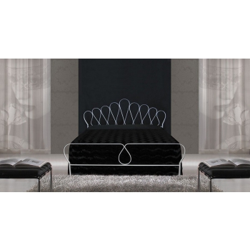 Wrought Iron Bed Paris model by Pama Beds