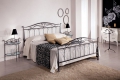 Ivy double bed in wrought iron handcrafted