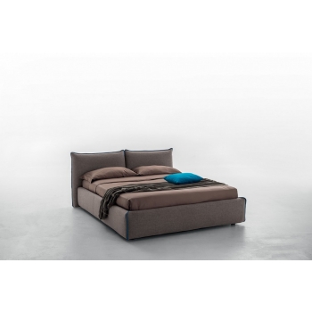 Tonin&#39;s Joy double bed Fabric or eco-leather house