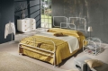 Pacific double bed in handcrafted wrought iron
