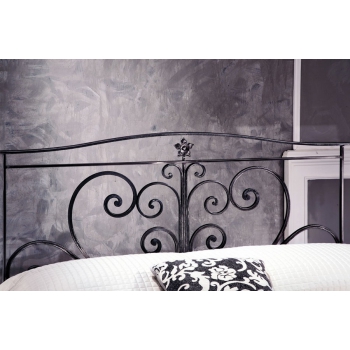 Stella double bed in wrought iron handcrafted