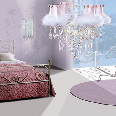 Mercurio double bed by Pama Letti