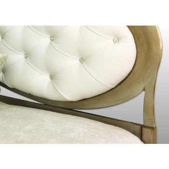 Nausica double bed by Pama Letti