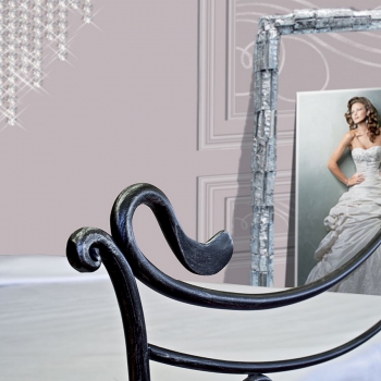 Olimpia double bed by Pama Letti