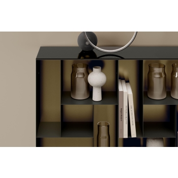 Atena modular bookcase by Bontempi