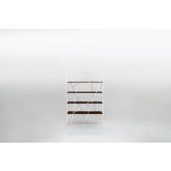 Naviglio library Tonin Casa painted metal