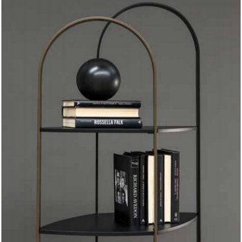 Sand bookcase by Tonin Casa in painted metal