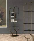 Sand bookcase by Tonin Casa in painted metal