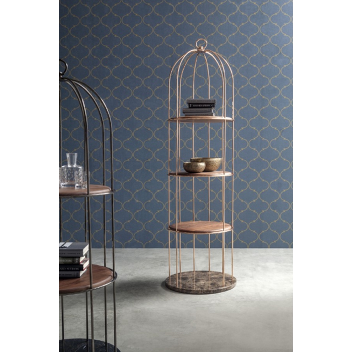 Naviglio bookcase by Tonin Casa in painted metal