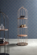 Naviglio bookcase by Tonin Casa in painted metal