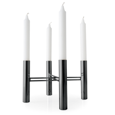 LUME CS7197 Metal candle holder by Calligaris