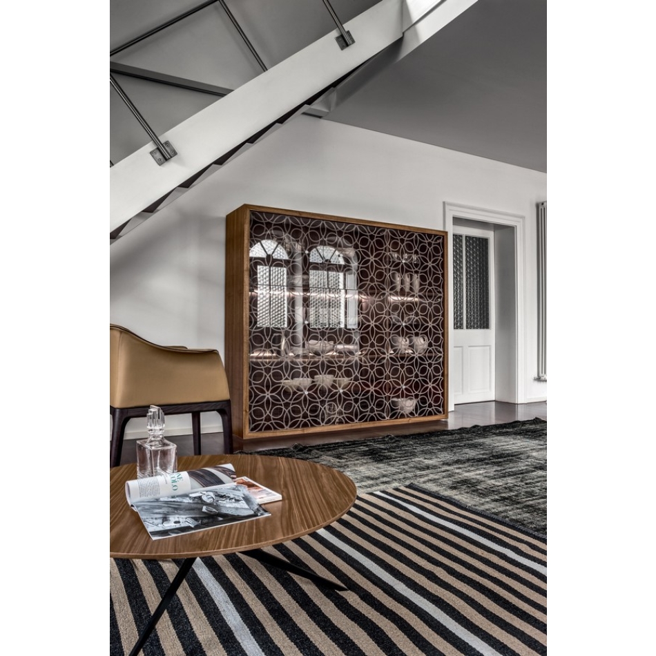 Madonna of the Tonin's Granada line Elegant house in wood and crystal
