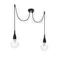 MINIMAL SP2 matt black pendant lamp by Ideal Lux