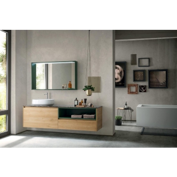 Kios Pandora bathroom cabinet in elegant and modern wood