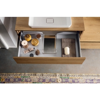 Kios Pandora bathroom cabinet in elegant and modern wood