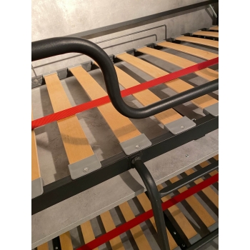 Mod.KANDO Double - Kando Cashmere Horizontal Double Murphy Bed