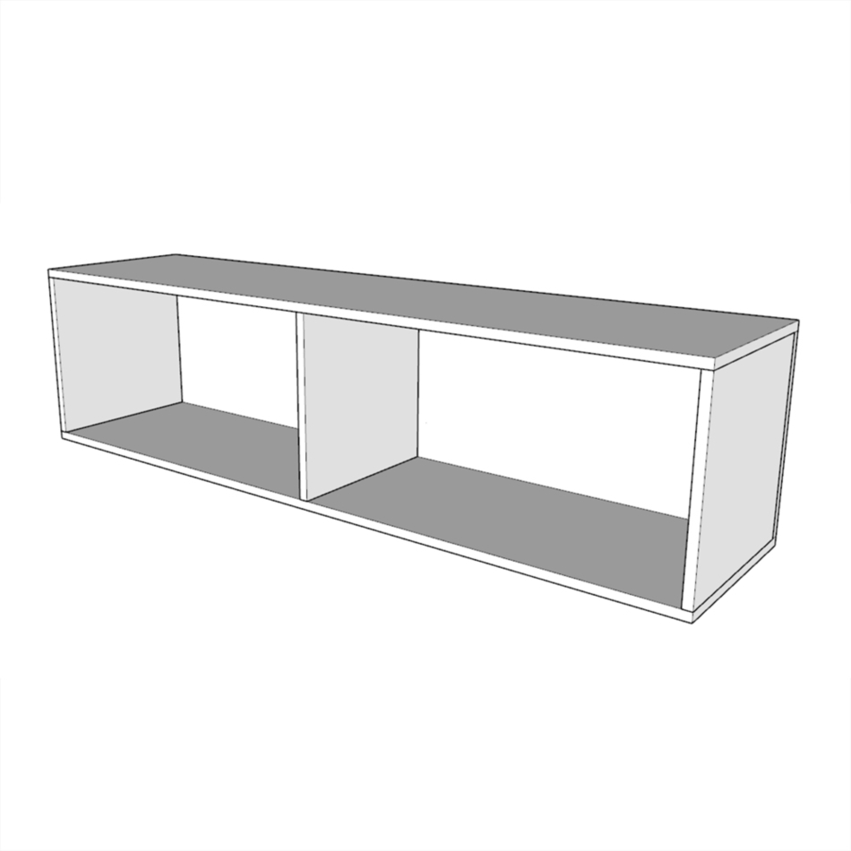 Mod.Kentaro 1/2 - 120cm vertical foldaway queen size bed Kentaro White Ash