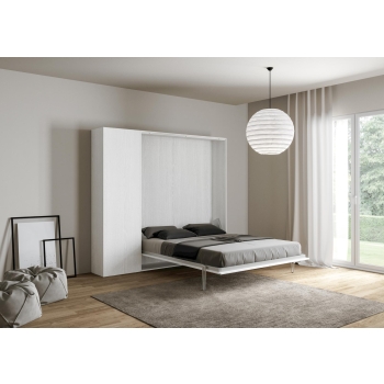 Mod.Kentaro Matrimoniale - 160 vertical foldaway double bed Kentaro Cashmere