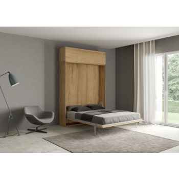 Mod.Kentaro Matrimoniale - 160 vertical foldaway double bed Kentaro Cashmere