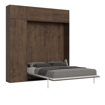 Mod.Kentaro Matrimoniale - 160 vertical foldaway double bed Kentaro Cashmere