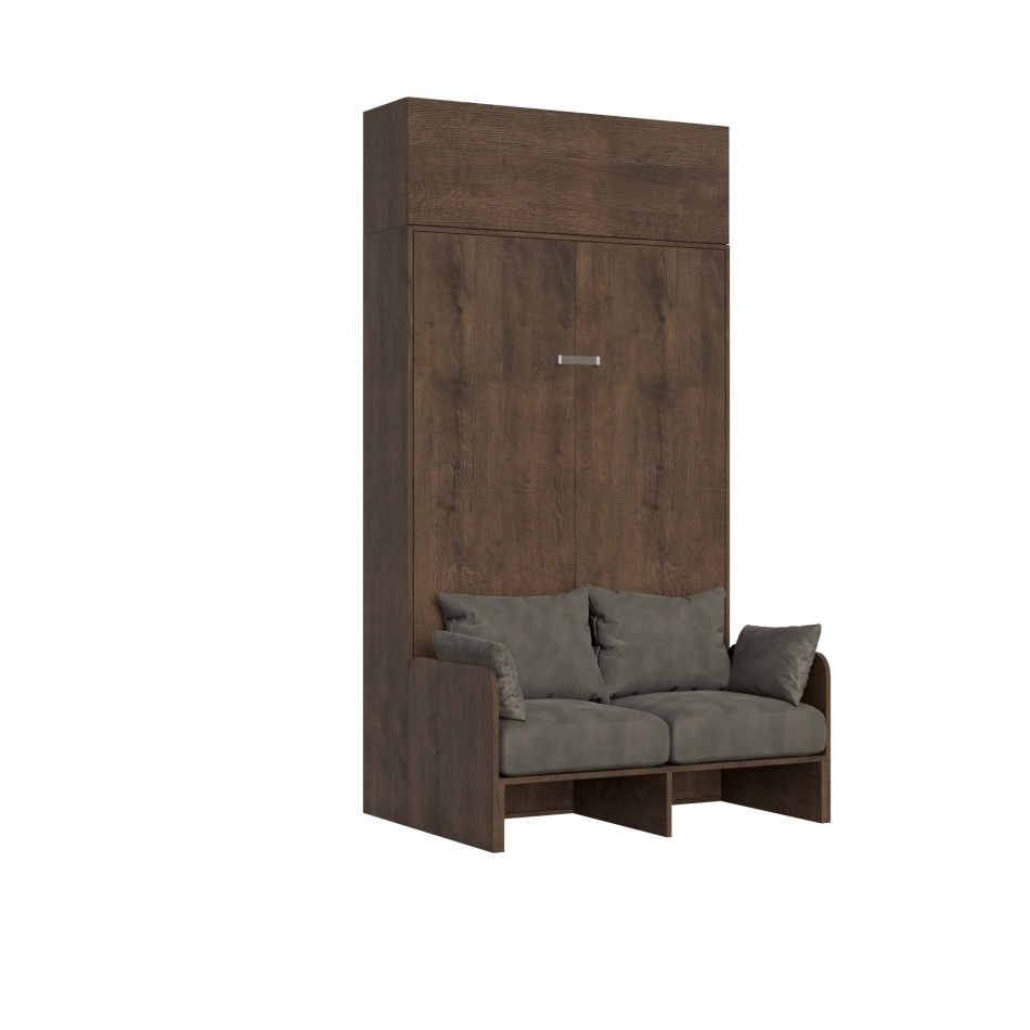 Mod.Kentaro Sofà 1/2 - Foldaway queen size bed 120 vertical Kentaro Sofà White Ash
