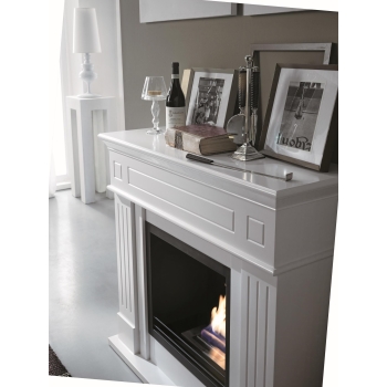 Nostalghia Bio Fireplace from the ground by Stones