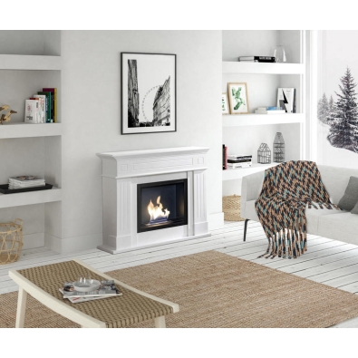 Nostalghia Bio Fireplace from the ground by Stones