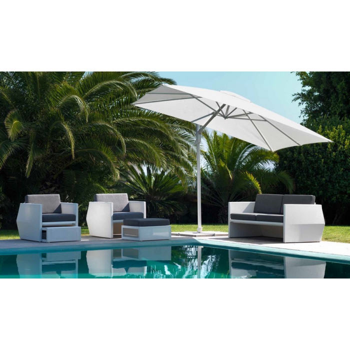 Vulcano fabric umbrella from the Parasol line by Talenti da giardino