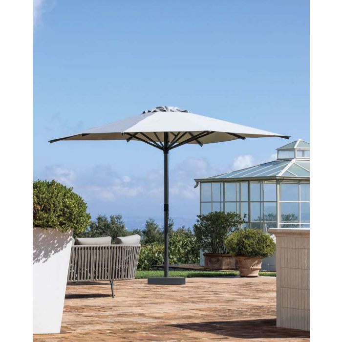 Abri telescopic central pole umbrella by Vermobil