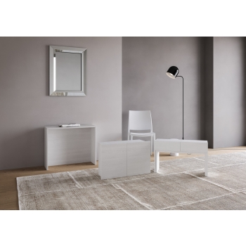 Evolve Lower and Upper Benches - Extendable lower and upper benches 26x72/300 cm Evolve white ash internal extensions