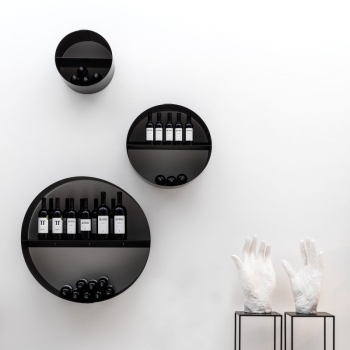 Giotto open wall unit by Adriani&Rossi