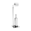 Ghost Inox CP910/G2 paper holder stand in stainless steel and transparent acrylic