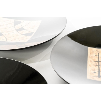 Plates Set of 3 Decorative Plates by Stones