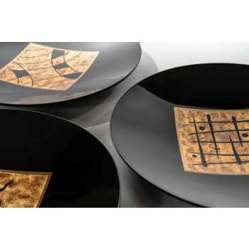 Plates Set of 3 Decorative Plates by Stones