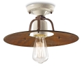 Antique ceiling lamp d.30 RETRO' GRUNGE C1434 by Ferroluce