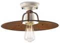 Antique ceiling lamp d.40 RETRO' GRUNGE C1435 by Ferroluce