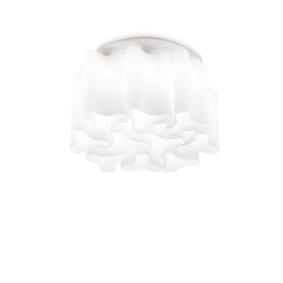 Compo pl10 white ceiling light by Ideal Lux