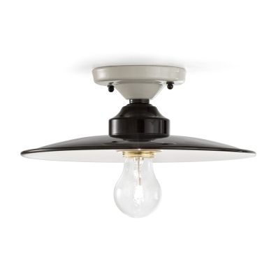 CEILING LIGHT D.25 RETRO' B&W C1613