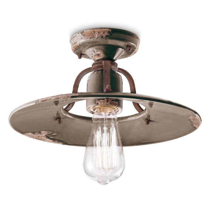 CEILING LAMP D.30 RETRO' COUNTRY C1444