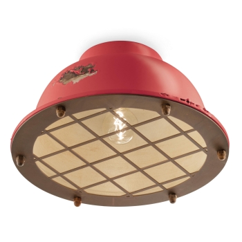 RETRO INDUSTRIAL CEILING LAMP C1760