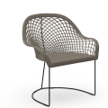 Guapa AP M CU leather waiting chair by Midj