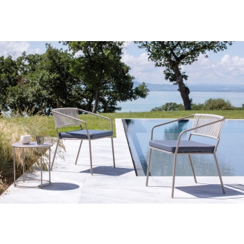 Low armchair Slot SL60X outdoor Vermobil