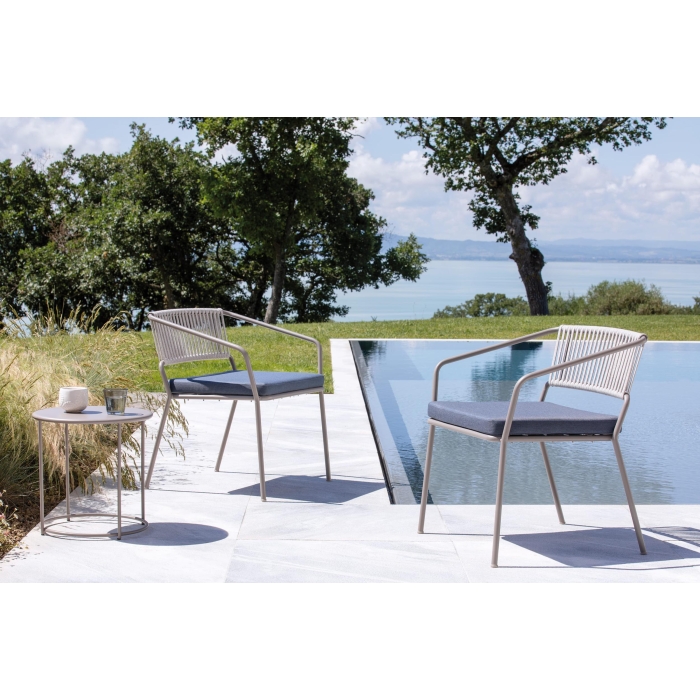 Low armchair Slot SL60X outdoor Vermobil