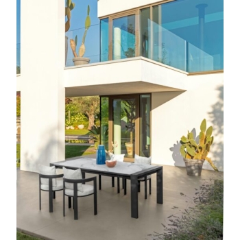 Argo Alu dining chair by Talenti