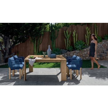 Argo Wood Dining Chair by Talenti