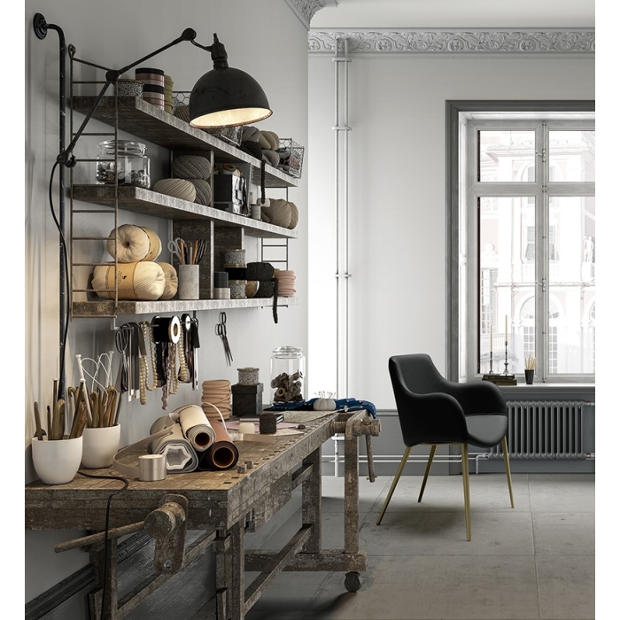 Duke / B armchair by Zamagna