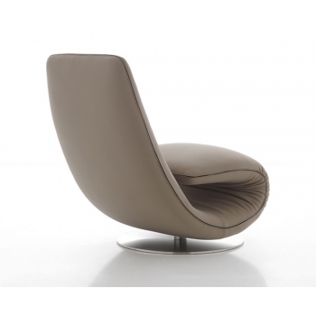 Armchair and chaise longue swirl Tonin Casa